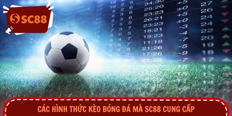 Các hình thức kèo bóng đá mà SC88 cung cấp