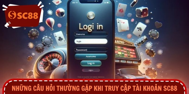Những câu hỏi thường gặp khi truy cập tài khoản SC88